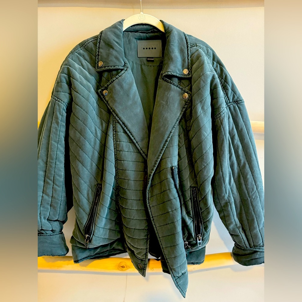 Blank NYC Quilted Bomber Jacket